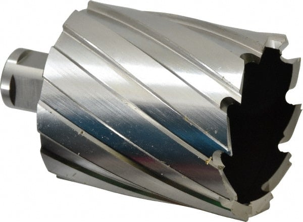 Hougen - 2-1/4" Diam x 2" Deep High Speed Steel Annular Cutter - Exact Tool & Supply