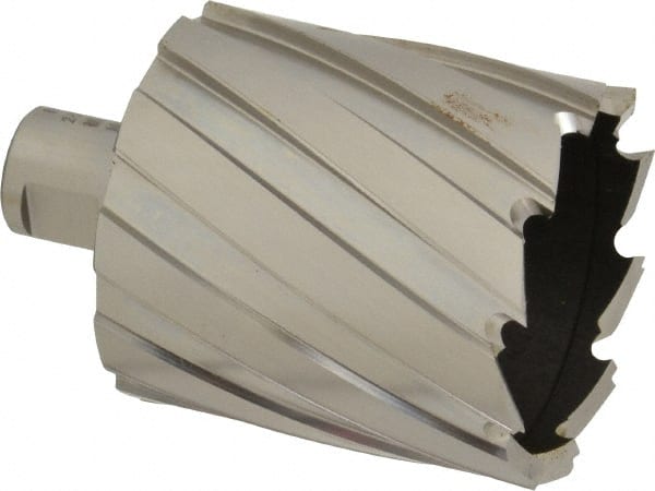 Hougen - 2-5/16" Diam x 2" Deep High Speed Steel Annular Cutter - Exact Tool & Supply