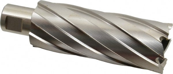 Hougen - 1-5/16" Diam x 3" Deep High Speed Steel Annular Cutter - Exact Tool & Supply
