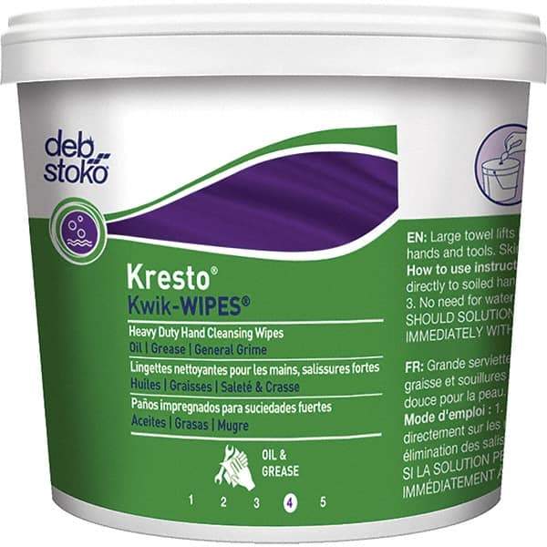 SC Johnson Professional - Pre-Moistened Hand Cleaning Wipes - Center Pull, 12" x 10" Sheet Size - Exact Tool & Supply
