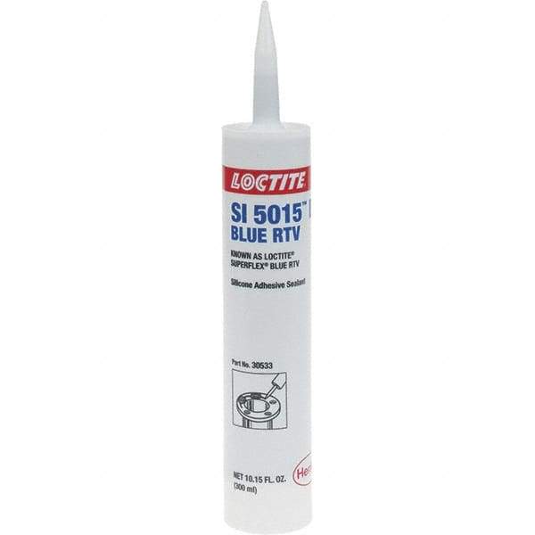 Loctite - 300 mL Tube Blue RTV Silicone Gasket Sealant - -80 to 500°F Operating Temp - Exact Tool & Supply