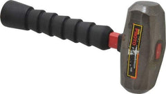 Proto - 4 Lb Head, 11-5/16" Long Drilling Hammer - Steel Head, 1-5/16" Face Diam, 4-3/4" Long Head, Fiberglass Handle - Exact Tool & Supply