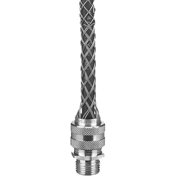 Hubbell Wiring Device-Kellems - 0.25 to 0.31" Liquidtight Straight Strain Relief Cord Grip - Exact Tool & Supply