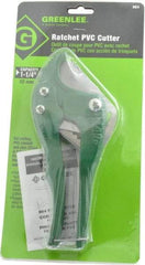 Greenlee - 7" OAL, 1-1/4" Capacity, Conduit Cutter - Exact Tool & Supply