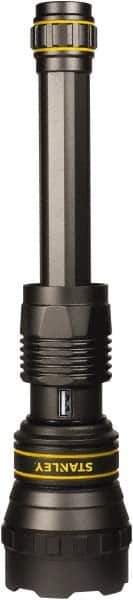 Stanley - 10 Watt, Gunmetal (Color) LED Flashlight - Exact Tool & Supply