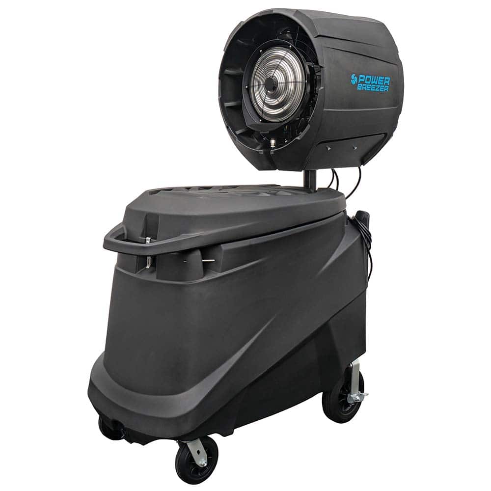 Power Breezer - 23" Blade 85 Gal 1 hp Evaporative Cooler - Exact Tool & Supply