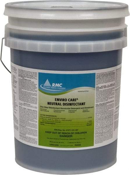 Rochester Midland Corporation - 5 Gal Bucket All-Purpose Cleaner - Liquid, Disinfectant, Floral - Exact Tool & Supply