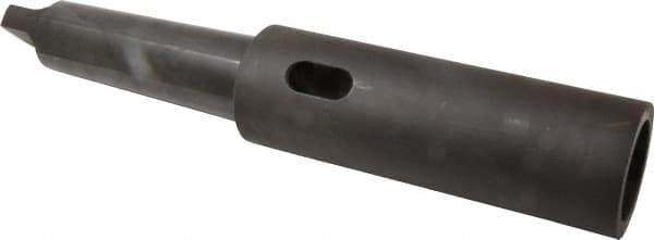 Collis Tool - MT6 Inside Morse Taper, MT6 Outside Morse Taper, Extension Morse Taper to Morse Taper - 18-3/4" OAL, Steel - Exact Tool & Supply