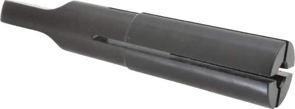 Collis Tool - 1/4 Inch Tap, 31/32 Inch Tap Entry Depth, MT2 Taper Shank, Split Sleeve Tapping Driver - 1/4 Inch Projection, 0.255 Inch Tap Shank Diameter, 0.191 Inch Tap Shank Square - Exact Tool & Supply