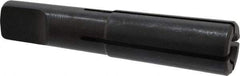 Collis Tool - 7/16 Inch Tap, 1-5/64 Inch Tap Entry Depth, MT2 Taper Shank, Split Sleeve Tapping Driver - 1/4 Inch Projection, 0.323 Inch Tap Shank Diameter, 0.242 Inch Tap Shank Square - Exact Tool & Supply