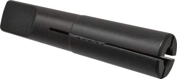 Collis Tool - 1/2 Inch Tap, 1-3/32 Inch Tap Entry Depth, MT3 Taper Shank, Split Sleeve Tapping Driver - 1/4 Inch Projection, 0.367 Inch Tap Shank Diameter, 0.275 Inch Tap Shank Square - Exact Tool & Supply