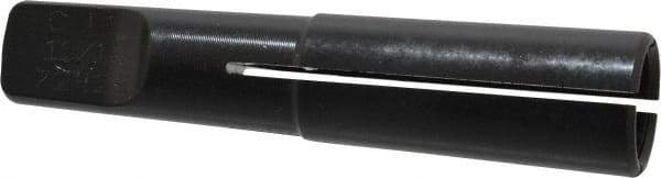 Collis Tool - 11/16 Inch Tap, 1-9/16 Inch Tap Entry Depth, MT2 Taper Shank, Split Sleeve Tapping Driver - 1/4 Inch Projection, 0.542 Inch Tap Shank Diameter, 13/32 Inch Tap Shank Square - Exact Tool & Supply