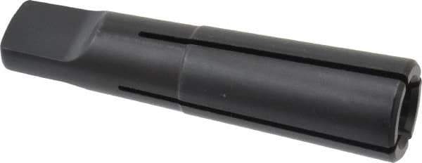 Collis Tool - 3/4 Inch Tap, 1-51/64 Inch Tap Entry Depth, MT3 Taper Shank, Split Sleeve Tapping Driver - 1/4 Inch Projection, 0.59 Inch Tap Shank Diameter, 0.442 Inch Tap Shank Square - Exact Tool & Supply