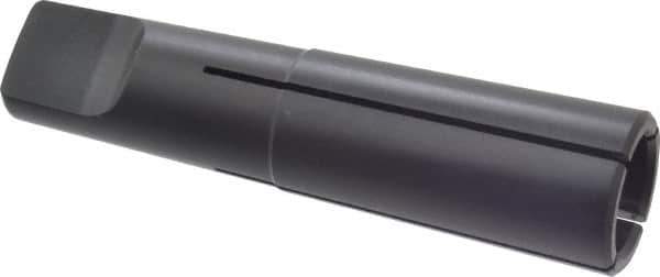 Collis Tool - 1-1/8 Inch Tap, 2-9/64 Inch Tap Entry Depth, MT4 Taper Shank, Split Sleeve Tapping Driver - 3/8 Inch Projection, 0.896 Inch Tap Shank Diameter, 0.672 Inch Tap Shank Square - Exact Tool & Supply