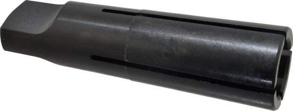 Collis Tool - 1-1/4 Inch Tap, 2-19/64 Inch Tap Entry Depth, MT4 Taper Shank, Split Sleeve Tapping Driver - 3/8 Inch Projection, 1.021 Inch Tap Shank Diameter, 0.766 Inch Tap Shank Square - Exact Tool & Supply