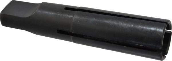 Collis Tool - 1-1/2 Inch Tap, 2-13/32 Inch Tap Entry Depth, MT5 Taper Shank, Split Sleeve Tapping Driver - 7/16 Inch Projection, 1.233 Inch Tap Shank Diameter, 0.925 Inch Tap Shank Square - Exact Tool & Supply