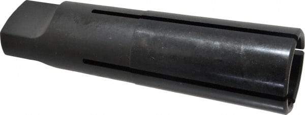 Collis Tool - 1-3/4 Inch Tap, 2-3/8 Inch Tap Entry Depth, MT5 Taper Shank, Split Sleeve Tapping Driver - 7/16 Inch Projection, 1.43 Inch Tap Shank Diameter, 1.072 Inch Tap Shank Square - Exact Tool & Supply