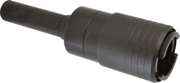 Collis Tool - 1-1/4" Straight Shank Diam Tension & Compression Tapping Chuck - 13/16 to 1-3/8" Tap Capacity, 6.06" Projection, Size 3 Adapter, Quick Change - Exact Tool & Supply