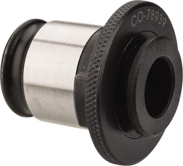Collis Tool - 0.652" Tap Shank Diam, 0.489" Tap Square Size, 13/16" Tap, #2 Tapping Adapter - 0.43" Projection, 1.87" Tap Depth, Through Coolant, - Exact Tool & Supply