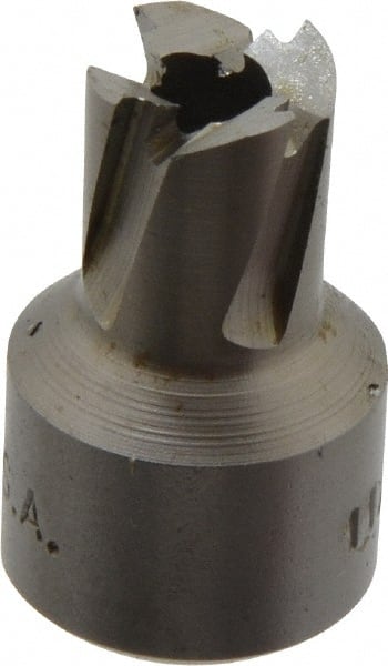 Hougen - 11/32" Diam x 1/4" Deep High Speed Steel Annular Cutter - Exact Tool & Supply