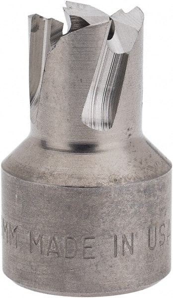 Hougen - 9mm Diam x 1/4" Deep High Speed Steel Annular Cutter - Exact Tool & Supply