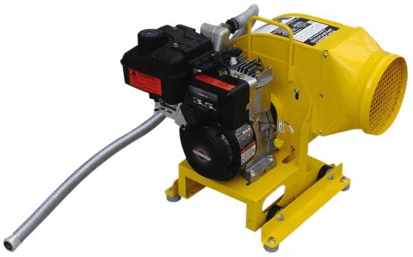 AIR Systems - 1-Speed 115V 3.5 hp 8" Inlet/Outlet Gas Centrifugal Blower - Exact Tool & Supply