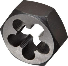 Interstate - 3/8-18 NPT Thread, Hex Pipe Die - Carbon Steel - Exact Tool & Supply