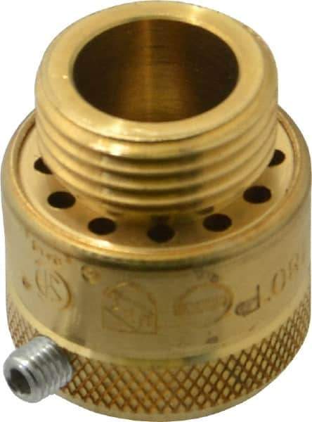 Watts - 125 Max psi, Brass, Hose Connection Vacuum Breaker - EPDM Seal, Stainless Steel Spring, FIP X Hose End Connections - Exact Tool & Supply