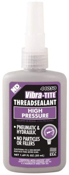 Vibra-Tite - 50 mL Bottle Purple Joint Sealant - -65 to 300°F Operating Temp, Series 440 - Exact Tool & Supply