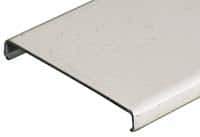 Wiremold - 5 Ft. Long x 1-29/32 Inch Wide, Rectangular Raceway Cover - Ivory, For Use with 2400 Series Raceways - Exact Tool & Supply