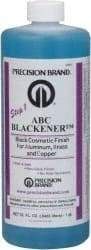 Precision Brand - 1 Quart Bottle ABC Blackener - 32 Fluid Ounce Bottle - Exact Tool & Supply