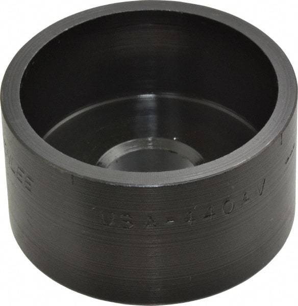 Greenlee - 1-1/2" Conduit Round Die - 49.6mm Hole Length x 1-15/16" Hole Diam - Exact Tool & Supply