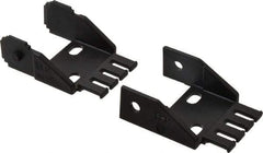 Igus - 1.93 Inch Outside Width x 0.94 Inch Outside Height, Cable and Hose Carrier Steel Zipper Mounting Bracket Set - 1-1/2 Inch Bend Radius, 1.05 Inch Inside Width x 0.67 Inch Inside Height - Exact Tool & Supply