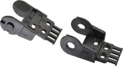 Igus - 2.13 Inch Outside Width x 1.38 Inch Outside Height, Cable and Hose Carrier Plastic Open Mounting Bracket Set - 2.17 Inch Bend Radius, 1.05 Inch Inside Width x 0.98 Inch Inside Height - Exact Tool & Supply