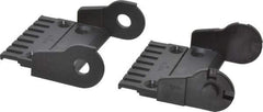 Igus - 2.87 Inch Outside Width x 1.38 Inch Outside Height, Cable and Hose Carrier Plastic Open Mounting Bracket Set - 4.92 Inch Bend Radius, 2.24 Inch Inside Width x 0.98 Inch Inside Height - Exact Tool & Supply