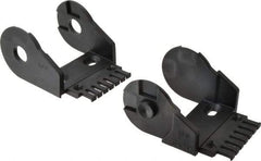 Igus - 3.74 Inch Outside Width x 2.52 Inch Outside Height, Cable and Hose Carrier Plastic Open Mounting Bracket Set - 3.94 Inch Bend Radius, 2.95 Inch Inside Width x 1.77 Inch Inside Height - Exact Tool & Supply
