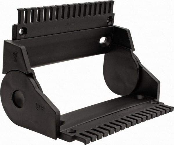 Igus - 7.68 Inch Outside Width x 2.52 Inch Outside Height, Cable and Hose Carrier Plastic Open Mounting Bracket Set - 3.94 Inch Bend Radius, 6.89 Inch Inside Width x 1.77 Inch Inside Height - Exact Tool & Supply