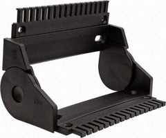Igus - 7.68 Inch Outside Width x 2.52 Inch Outside Height, Cable and Hose Carrier Plastic Open Mounting Bracket Set - 3.94 Inch Bend Radius, 6.89 Inch Inside Width x 1.77 Inch Inside Height - Exact Tool & Supply