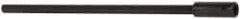 M.K. MORSE - Hole Cutting Tool Extension - 7/16" x 12", Hex, Compatible with Arbors - Exact Tool & Supply