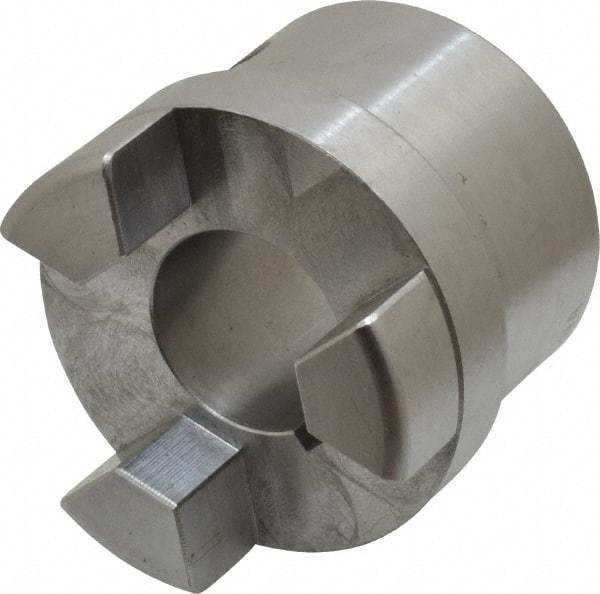 Boston Gear - 1-1/8" Max Bore Diam, FC25 Coupling Size, Flexible Half Coupling - 2-1/2" OD, 4.13" OAL, Steel - Exact Tool & Supply