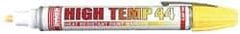 Dykem - Yellow Oil-Based Paint Marker - Broad Tip, High Temp Ink - Exact Tool & Supply