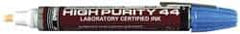 Dykem - Blue Oil-Based Paint Marker - Broad Tip, TEC Certified Ink - Exact Tool & Supply