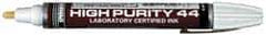 Dykem - White Oil-Based Paint Marker - Broad Tip, TEC Certified Ink - Exact Tool & Supply