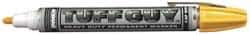 Dykem - Yellow Oil-Based Paint Marker - Broad Tip, Non-Xylene Base Ink - Exact Tool & Supply