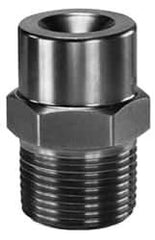 Bete Fog Nozzle - 1/4" Pipe, 120° Spray Angle, Brass, Full Cone Nozzle - Female Connection, 2.31 Gal per min at 100 psi, 0.109" Orifice Diam - Exact Tool & Supply