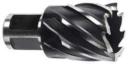 Milwaukee Tool - 1-3/4" Diam x 1" Deep High Speed Steel Annular Cutter - Exact Tool & Supply