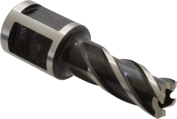 Milwaukee Tool - 1/2" Diam x 1" Deep High Speed Steel Annular Cutter - Exact Tool & Supply