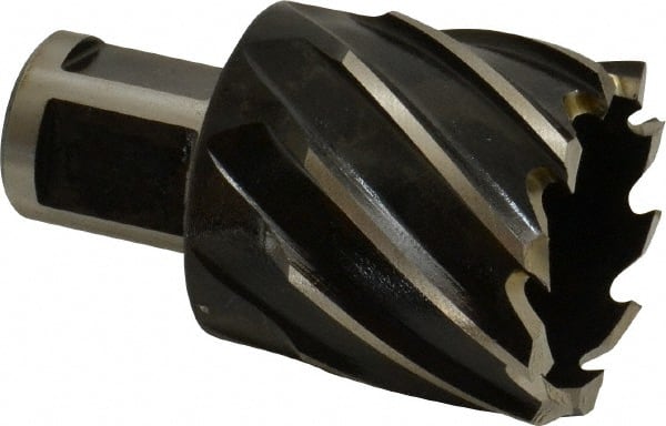 Milwaukee Tool - 1-7/16" Diam x 1" Deep High Speed Steel Annular Cutter - Exact Tool & Supply