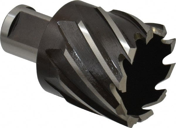 Milwaukee Tool - 1-1/2" Diam x 1" Deep High Speed Steel Annular Cutter - Exact Tool & Supply