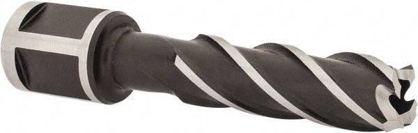 Milwaukee Tool - 9/16" Diam x 2" Deep High Speed Steel Annular Cutter - Exact Tool & Supply